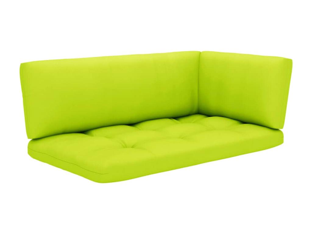 Mobenze impregnated pine garden pallet corner sofa, honey brown, OJYE60457