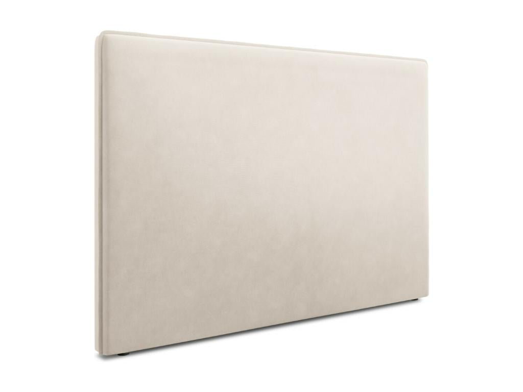 Boislis - Boislis 180x120cm Headboard in Light Beige Velvet - 180x8x120cm NUFQ26630