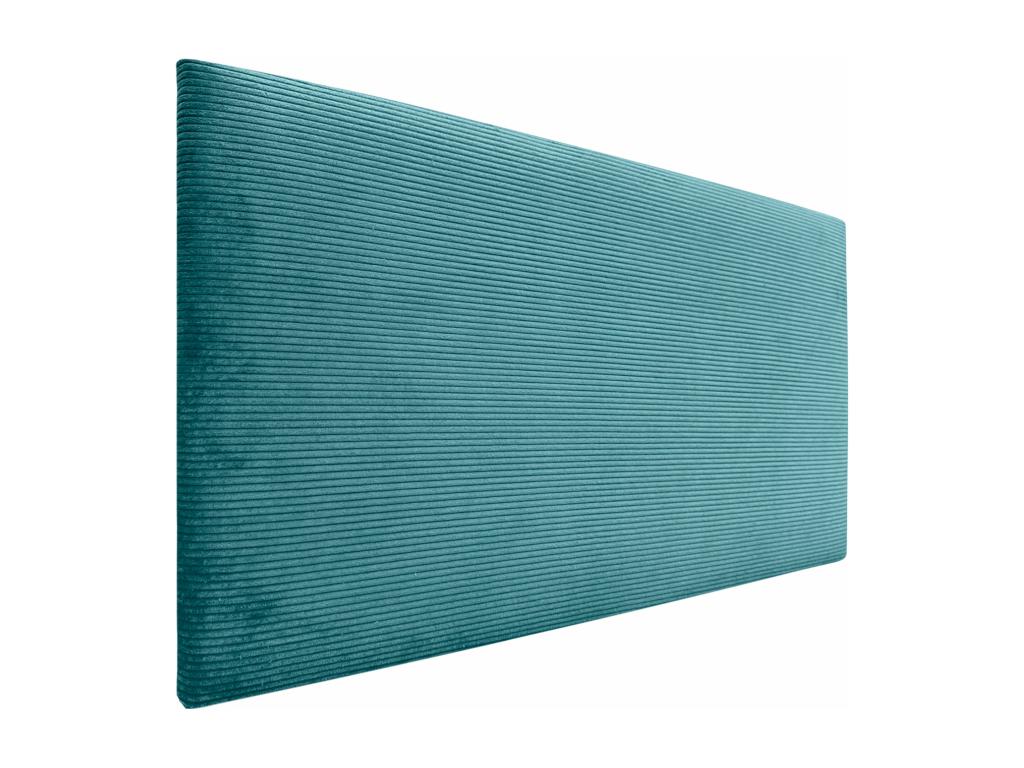Mobenze Headboard, Plain Ribbed, 150x60cm, Fits 150/160cm Beds - Turquoise LUHB41780