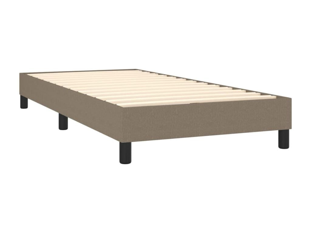 Boislis bed base with Boislis 90x190 mattress, fabric MQAI68479