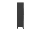 Anthracite Locker Cabinet 38x45x180 Steel TKQE40283
