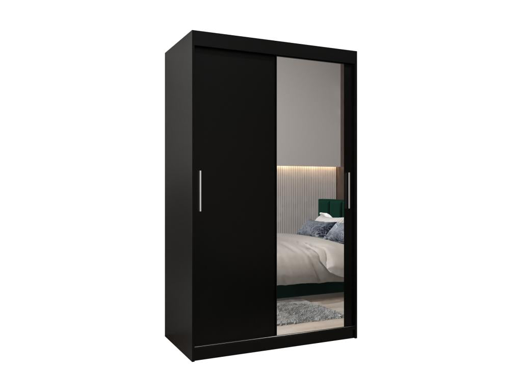 CABINET Boislis 2 PUERTAS CORREDERAS 200/120/62 2 puertas Negro/Negro MHNE87302