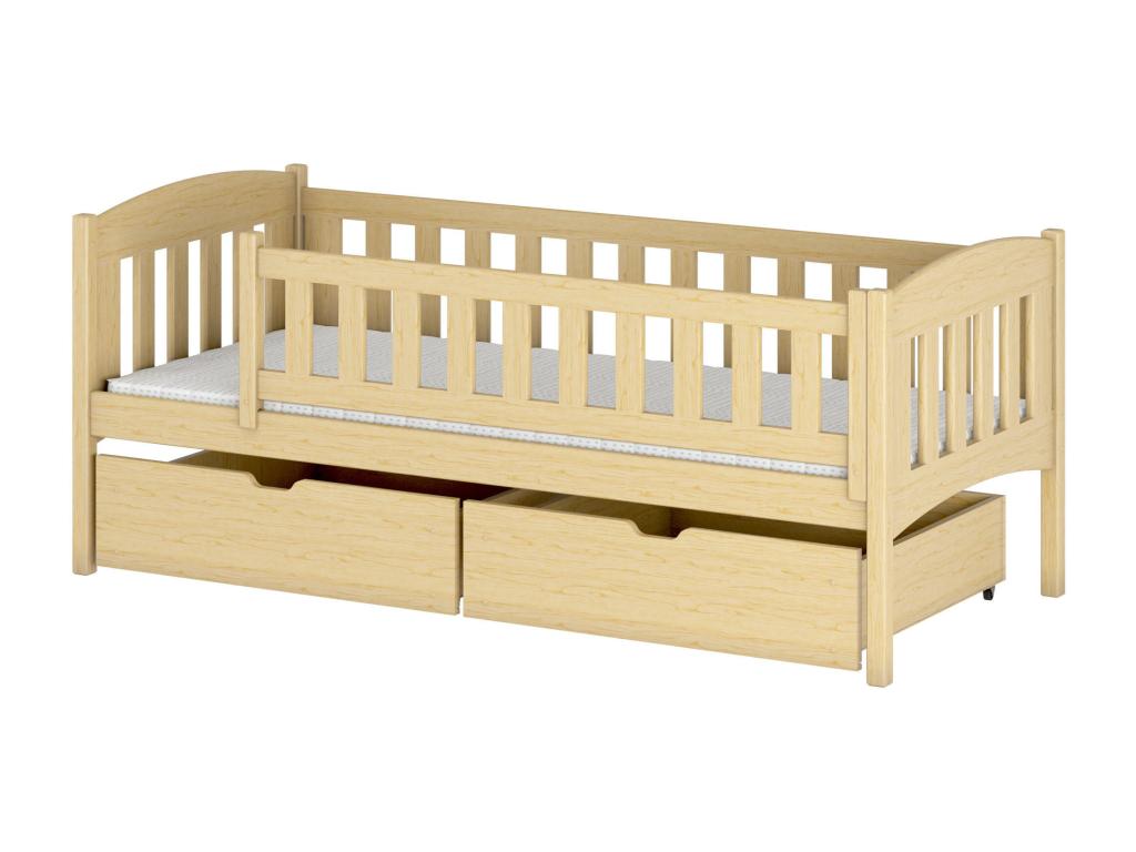 Boislis KSB003 Children's Bed 80x200 cm Beige UNCQ01491
