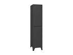 Anthracite Locker Cabinet 38x45x180 Steel TKQE40283