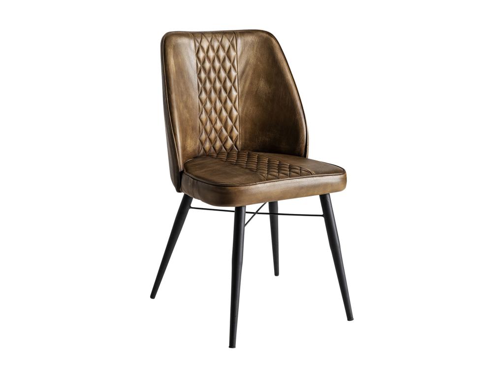 Boislis leather chair, 48x48x82 cm, NAQA75355