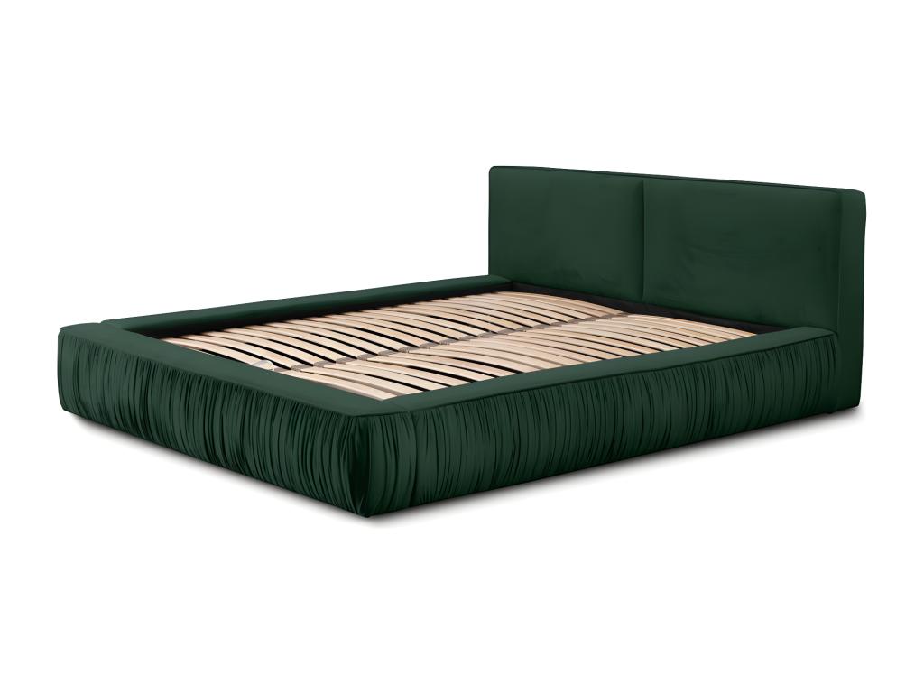Storage bed 160x200 cm, green color - Mobenze Collection EBOG35314