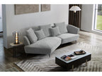 Sofa - Grey woven fabric - Boislis EBET49689