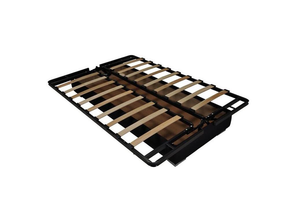 Mobenze fabric bench 130x190 with 14cm Mobenze mattress and storage - Zéa color - Cyan Blue SCLV86359