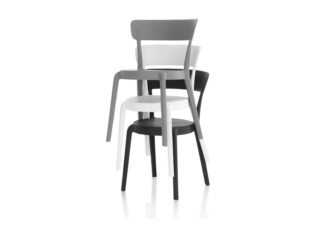 Set of 4 Boislis Grey Indoor/Outdoor Chairs UMND25338