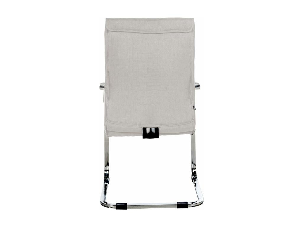 Rocking chairs - Fabric / Chrome-plated metal - Grey - Mobenze FDFR43434