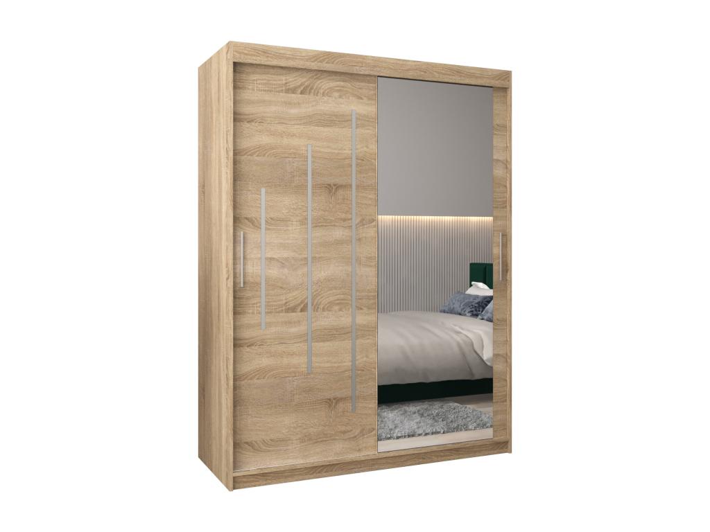 Boislis 2 Sliding Door Wardrobe 200/150/62 2 Doors Boislis GYYO43567