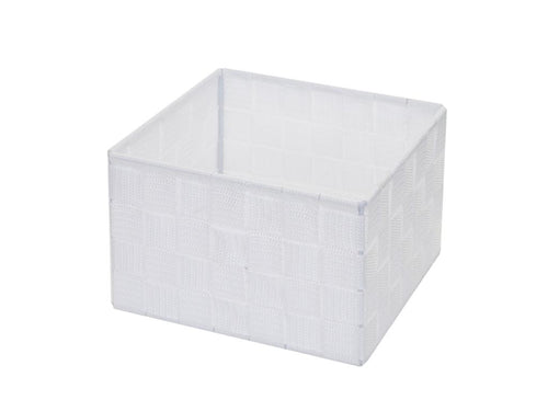 4x Boislis-C37 storage basket 12x19x19cm - white ALGB15736