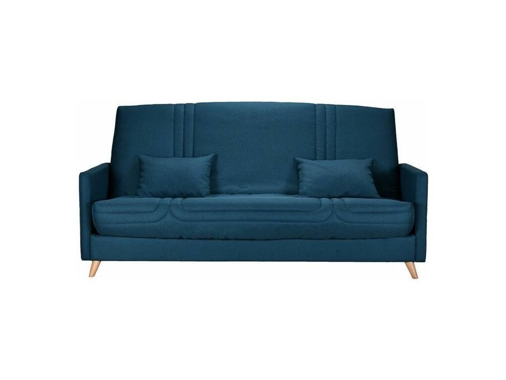 Boislis fabric bench 130x190 with 13cm Starbed mattress and storage - Light mottled grey color GAWC03261