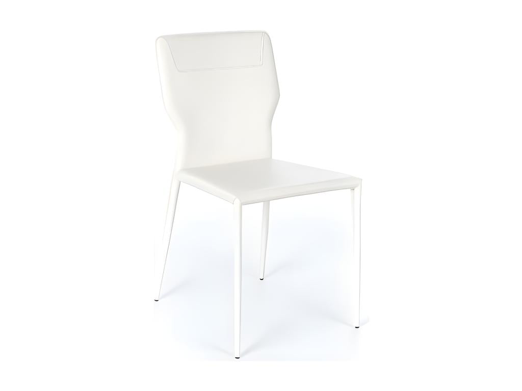 Set of 2 Mobenze chairs - White QJFT70988
