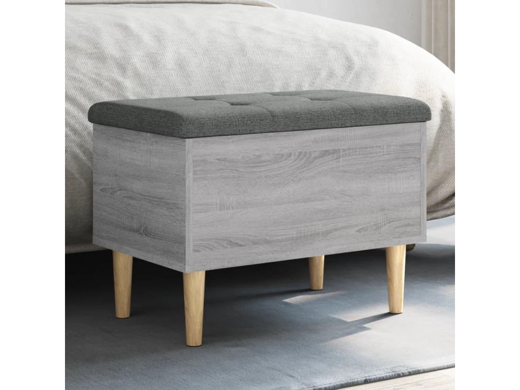 Mobenze storage bench, grey, 62x42x46 cm, Mobenze engineering EFBX16247