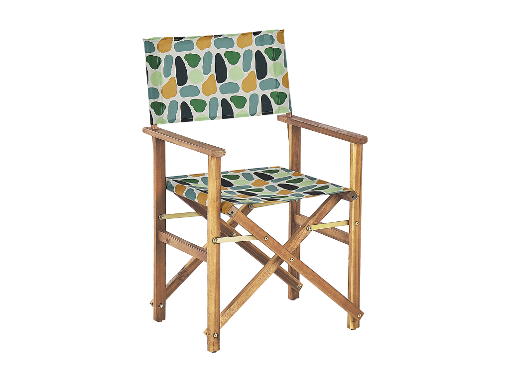 Set of 2 CINE Boislis Multicolored Garden Chairs DGNB42857