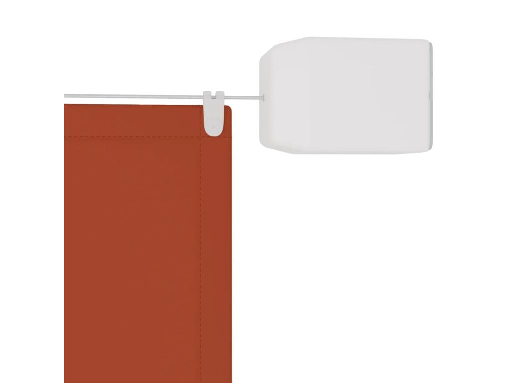 Vertical awning, terracotta, 180x600 cm, Mobenze fabric XJKF36071
