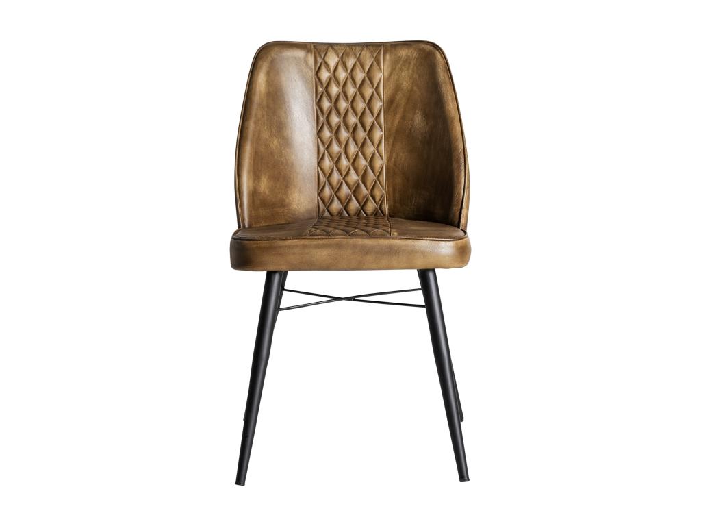 Boislis leather chair, 48x48x82 cm, NAQA75355